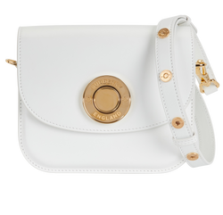 Small Elizabeth Bag, Leather, Optic White, MII, S/DB, 4*